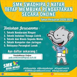 Banner PPDB SMK Swadhipa 2 Banner PPDB SMK Swadhipa 2